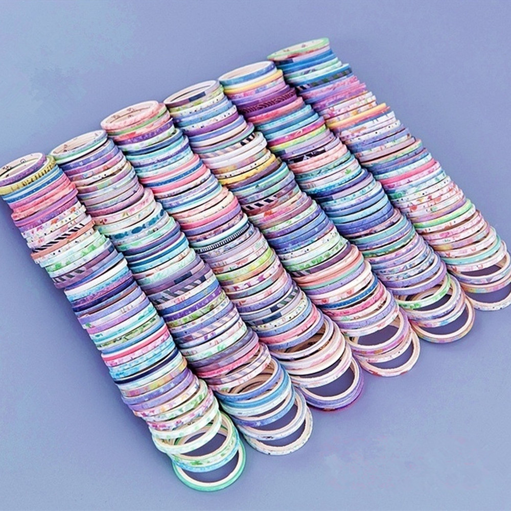 Masking Tape Thin - 20/50 Rolls Washi Tape Set,Foil Gold
