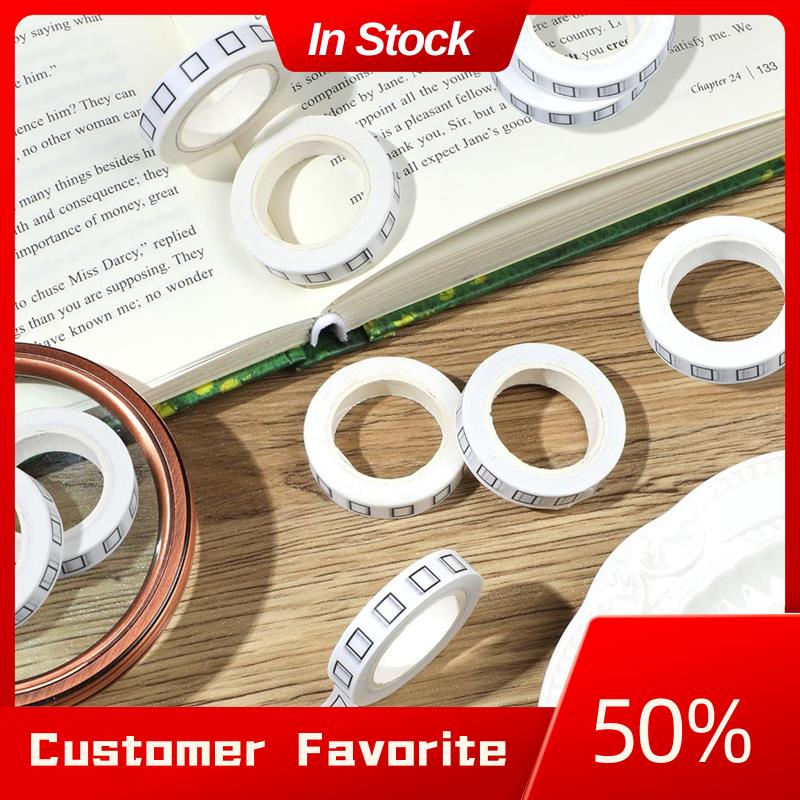 AT03 Top 10 Rolls Checkbox Was - Masking Tape Thin ulasan dan harga