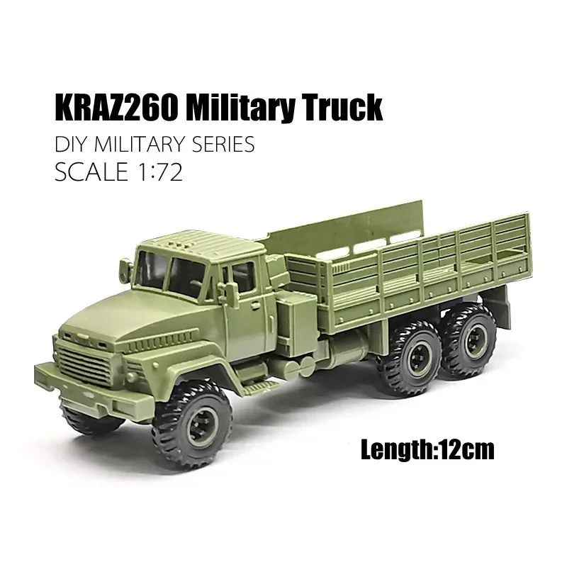 4D 1/72 Ukraine KRAZ260 Heavy- - Model Kit Ukraine ulasan dan harga