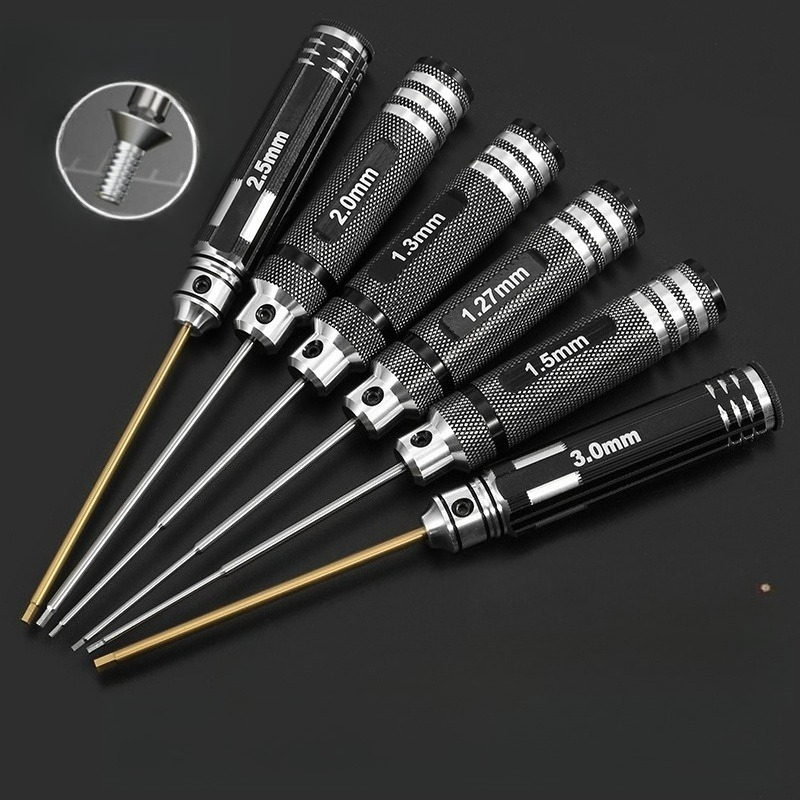 HSS/TiCN Hex Screwdriver Set M - Model Kit Perfect Grade ulasan dan harga