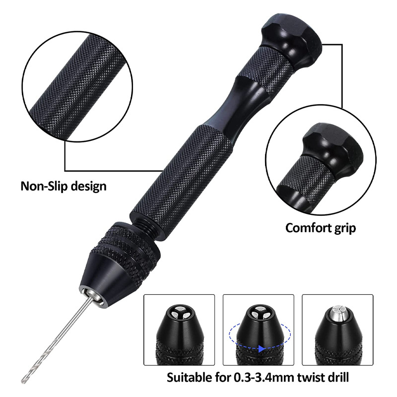 Micro Mini Pin Vise Hand Drill - Pin Vice Micro ulasan dan harga