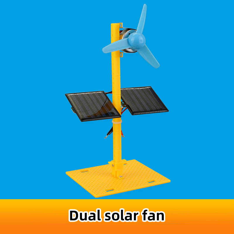 DIY Solar Electric Fan Model A - Model Kit China ulasan dan harga