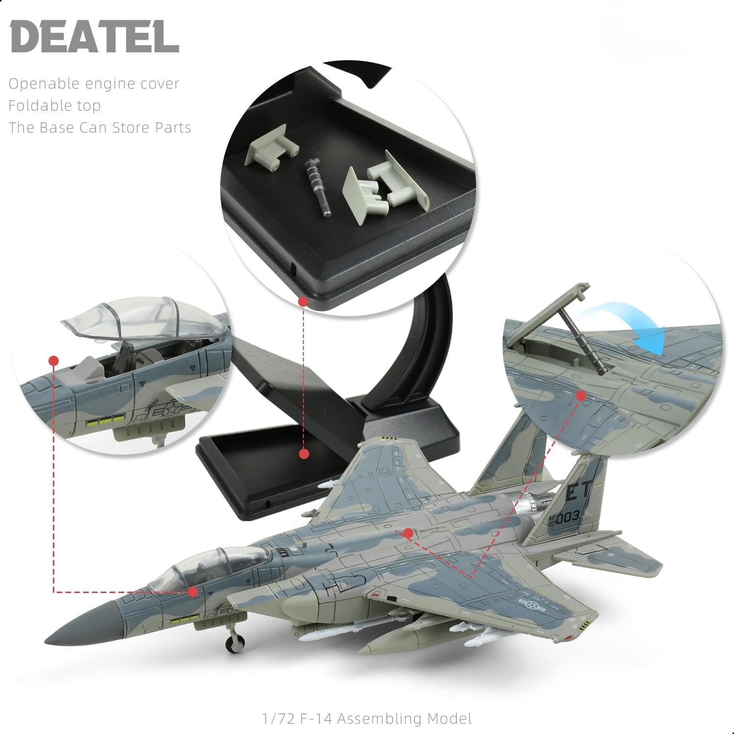 1/72 F-15EX Eagle II American  - Model Kit Airplane ulasan dan harga
