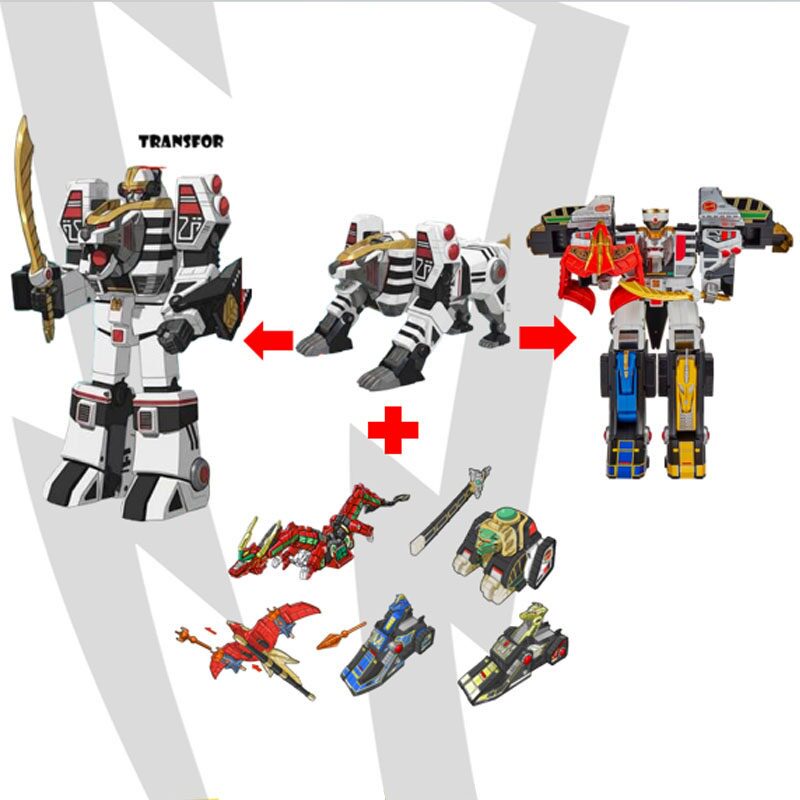 Playmates Toys Power Rangers W - Model Kit Megazord ulasan dan harga