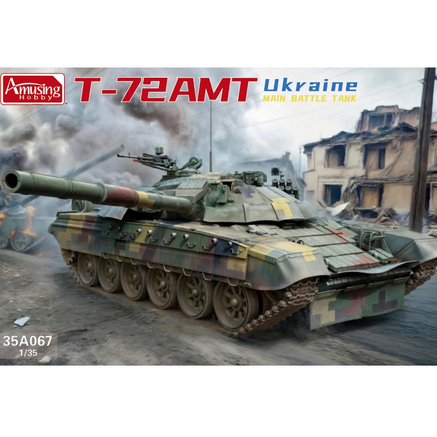 35A067 Amusing 1/35 T-72AMT Uk - Model Kit Ukraine ulasan dan harga