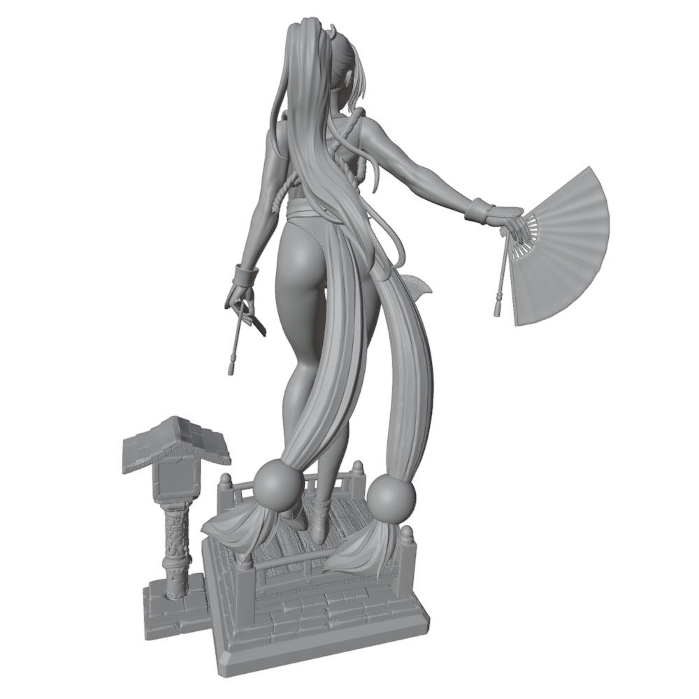 1/24 Sexy Long-Haired Girl Min - Model Kit Reshiram ulasan dan harga