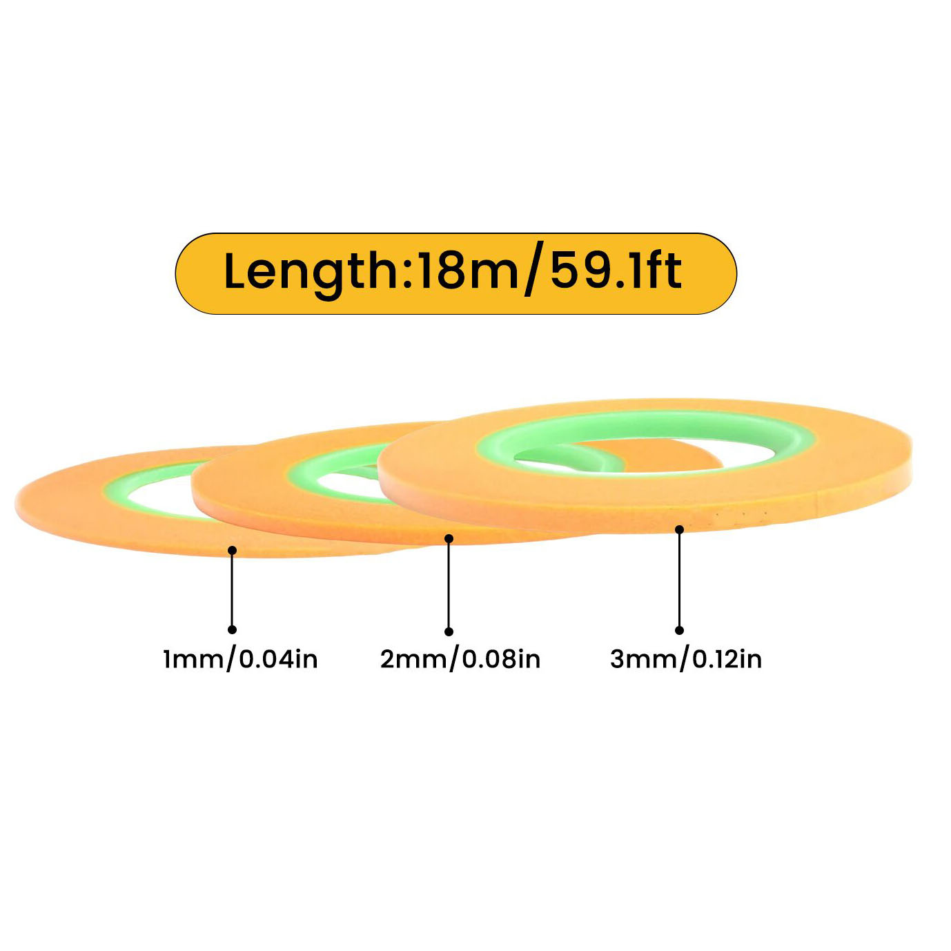 Model Spraying Coating Color U - Masking Tape Thin ulasan dan harga