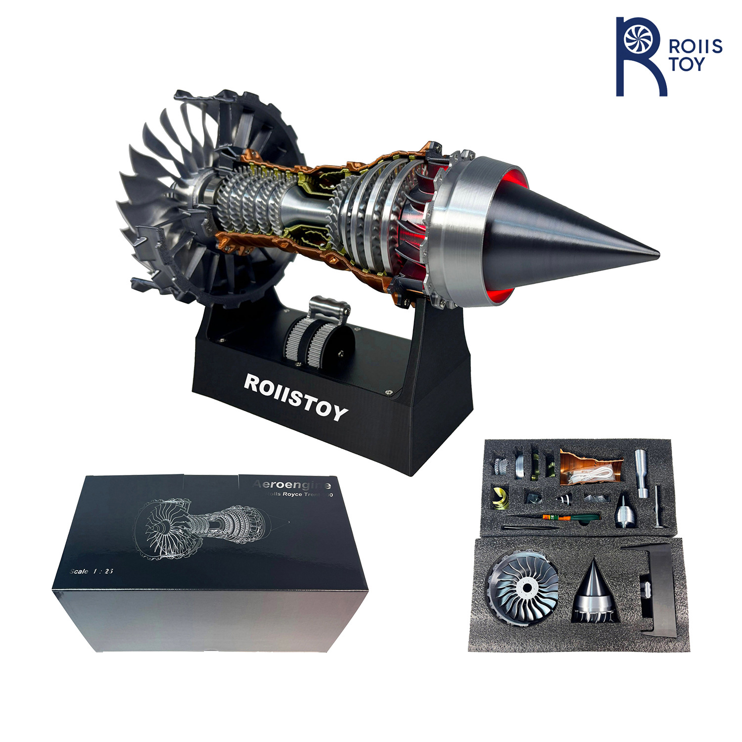 Jet Engine Model Kit Turbofan  - Model Kit Jet Engine ulasan dan harga