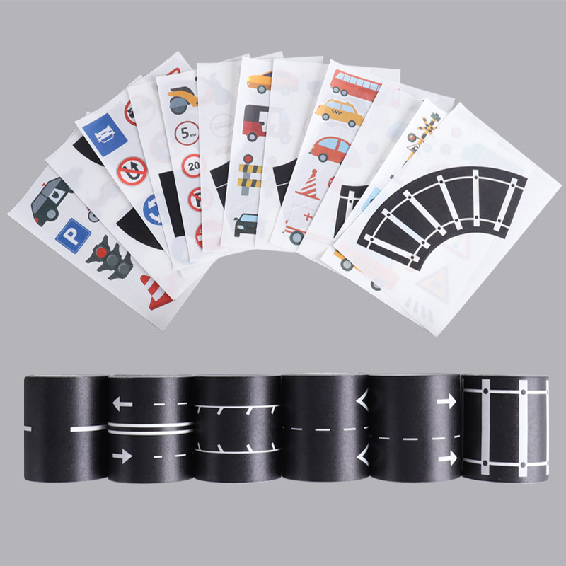 6 rolls/box DIY road and rail  - Masking Tape Thin ulasan dan harga