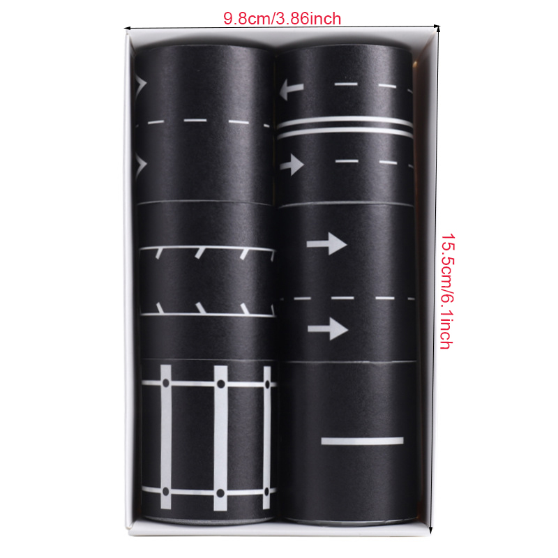 6 rolls/box DIY road and rail  - Masking Tape Thin ulasan dan harga