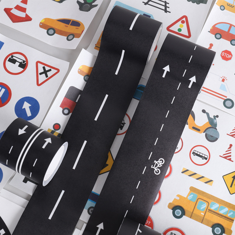 6 rolls/box DIY road and rail  - Masking Tape Thin ulasan dan harga