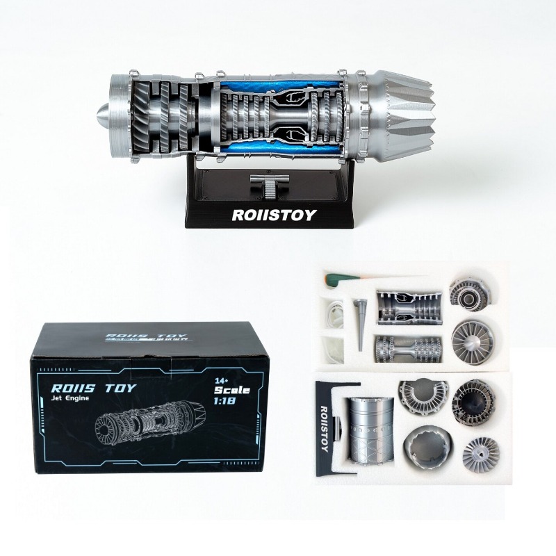 J35 Turbofighter Model Kit PLA - Model Kit Jet Engine ulasan dan harga