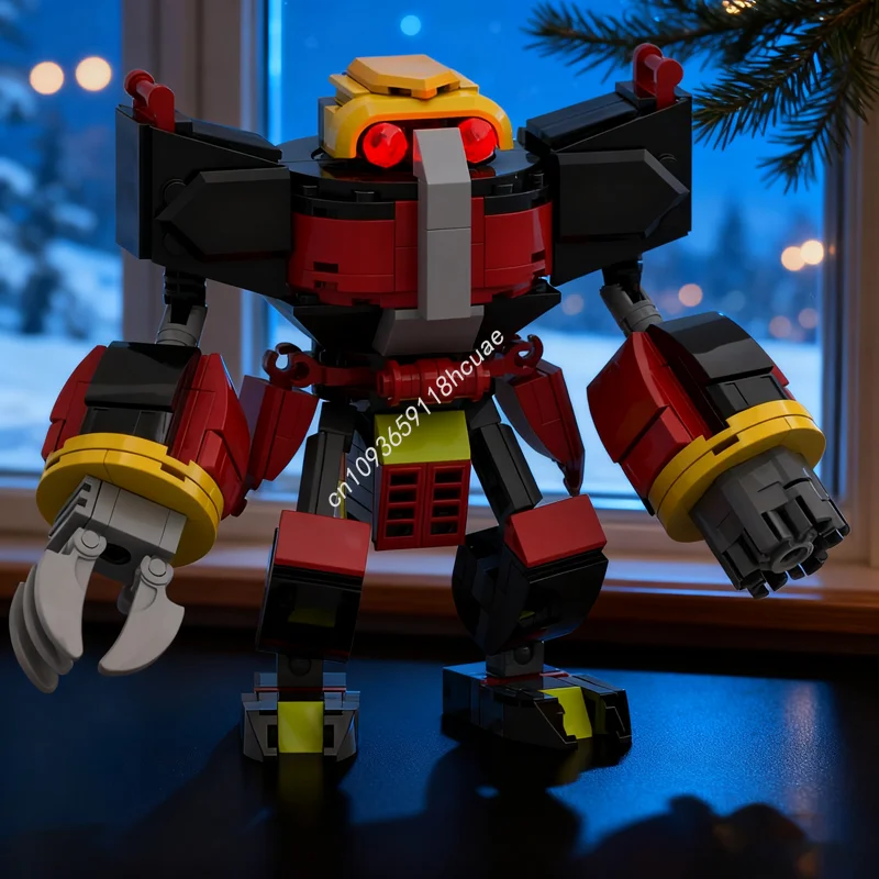 272pcs MOC Sonic Omega The Hed - Model Kit Omegamon ulasan dan harga