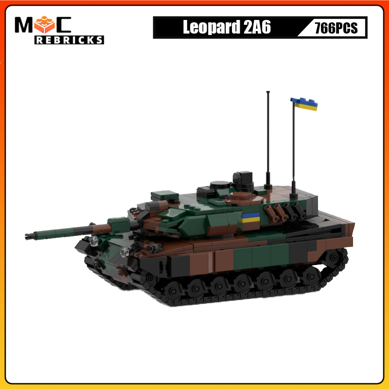 Military Model Army Leopard 2A - Model Kit Ukraine ulasan dan harga