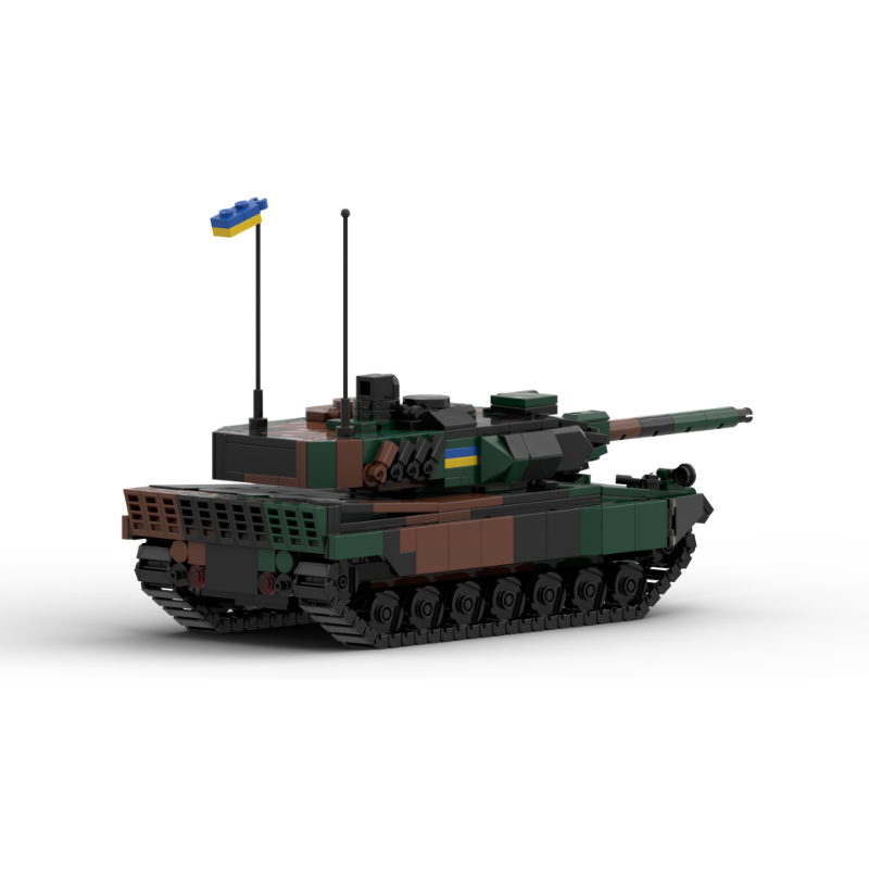 Military Model Army Leopard 2A - Model Kit Ukraine ulasan dan harga