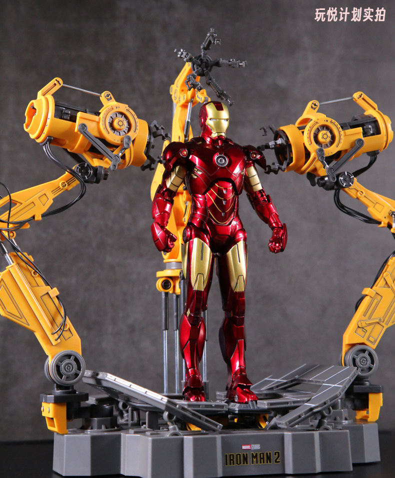 ZD MK6 MK4 Toy Iron Man WITH S - Model Kit Iron Man Mark 50 ulasan dan harga