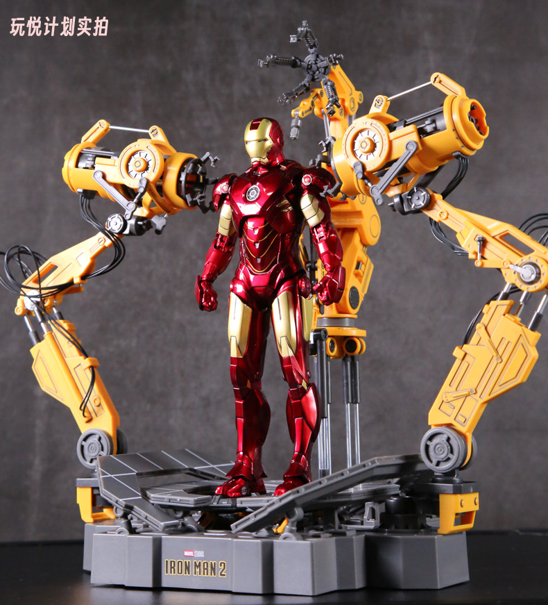 ZD MK6 MK4 Toy Iron Man WITH S - Model Kit Iron Man Mark 50 ulasan dan harga