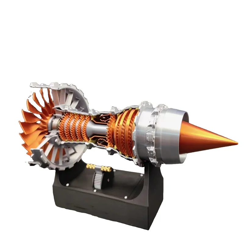 27CM DIY Turbofan Engine Aviat - Model Kit Jet Engine ulasan dan harga