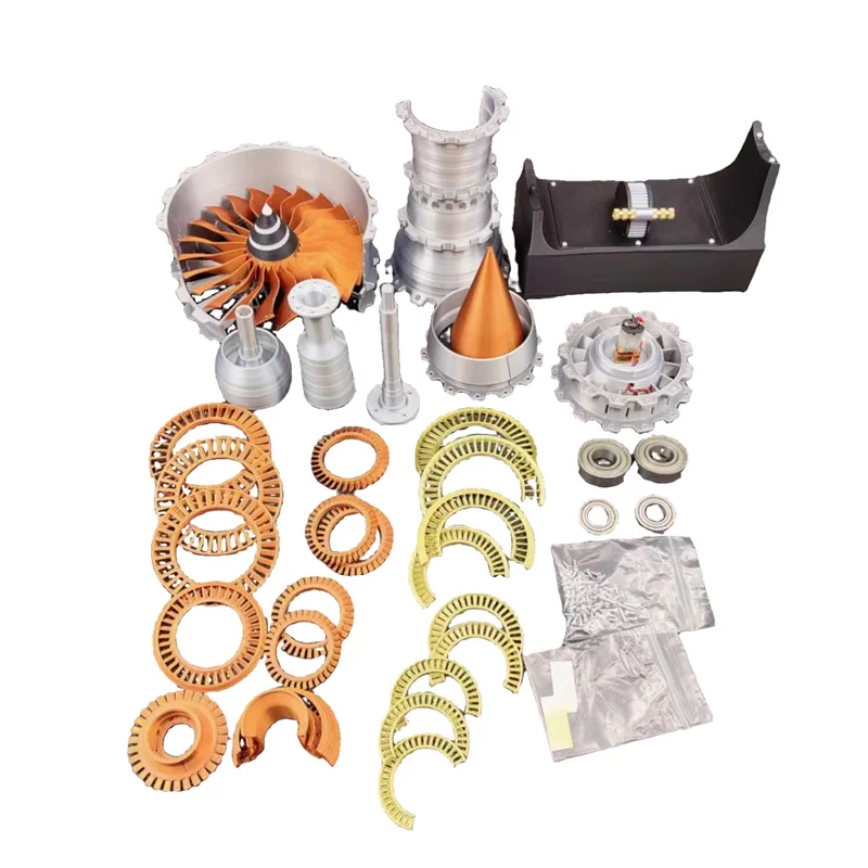 27CM DIY Turbofan Engine Aviat - Model Kit Jet Engine ulasan dan harga