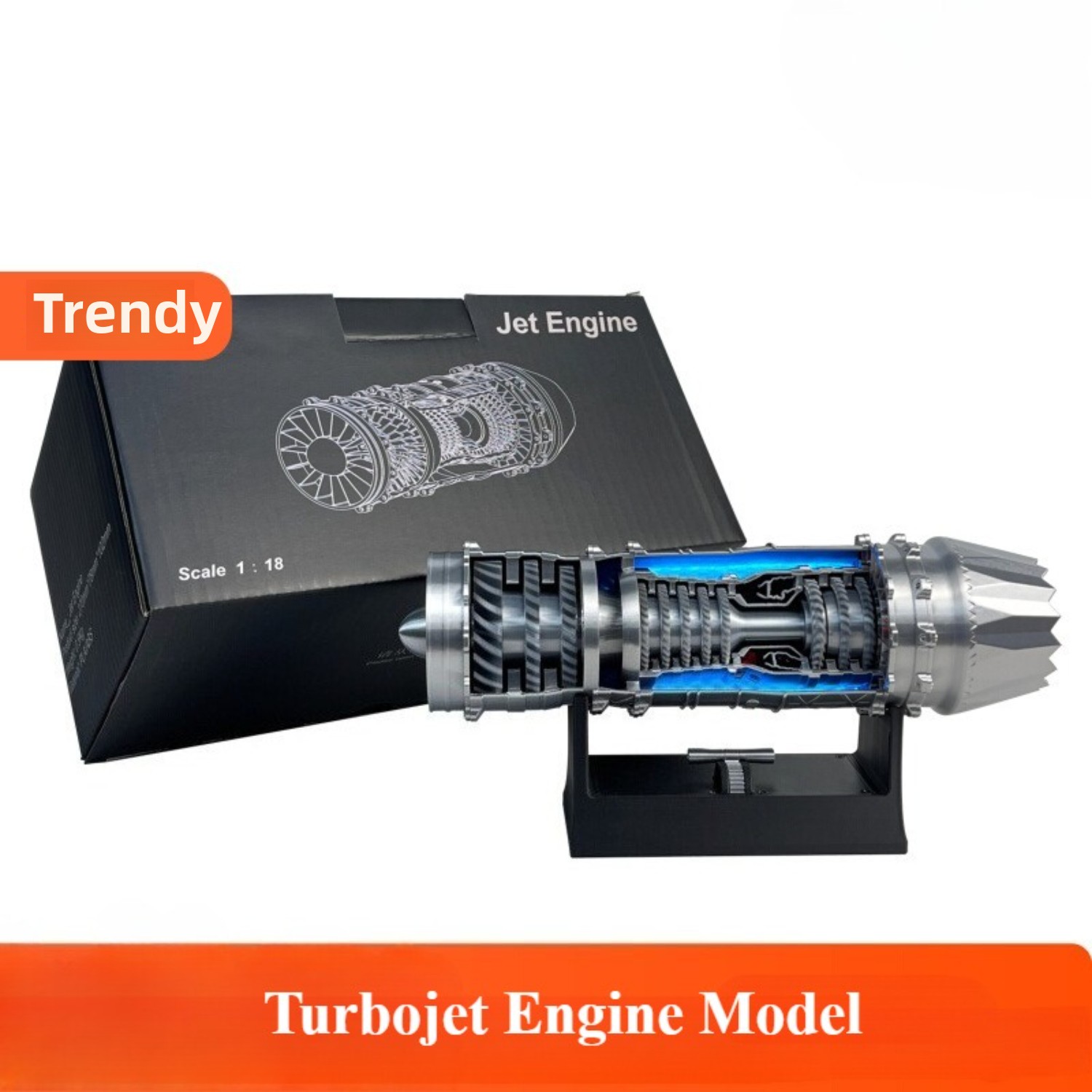 Micro J35 Fighter Jet Engine M - Model Kit Jet Engine ulasan dan harga
