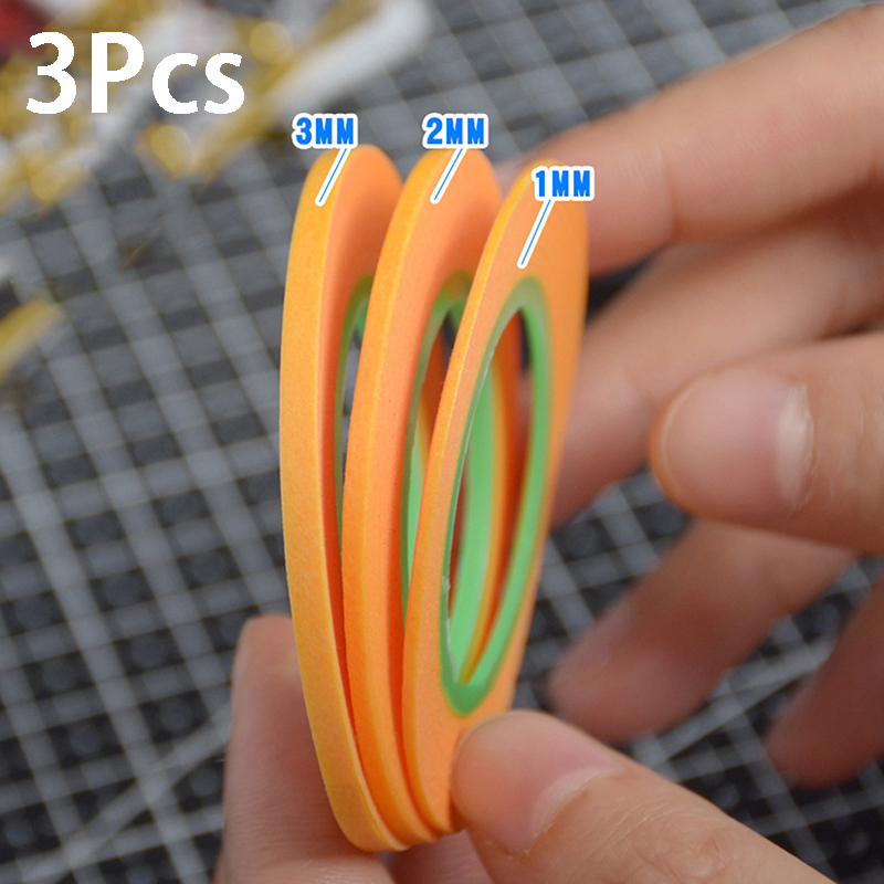 1mm 2mm 3mm Wide Model Sprayin - Masking Tape Thin ulasan dan harga