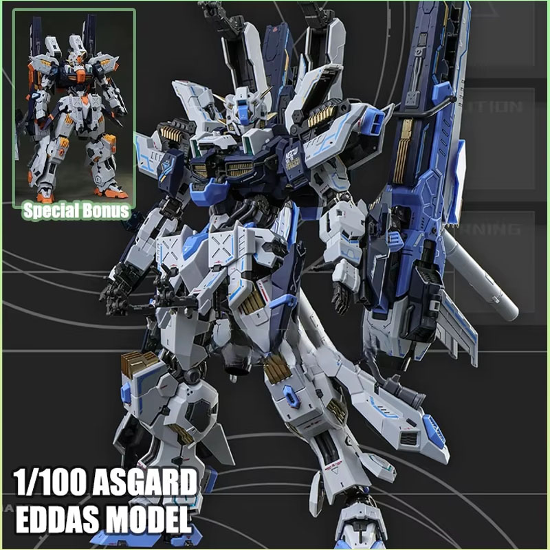 In Stock EDDAS Model MG 1/100  - Model Kit Asgard ulasan dan harga