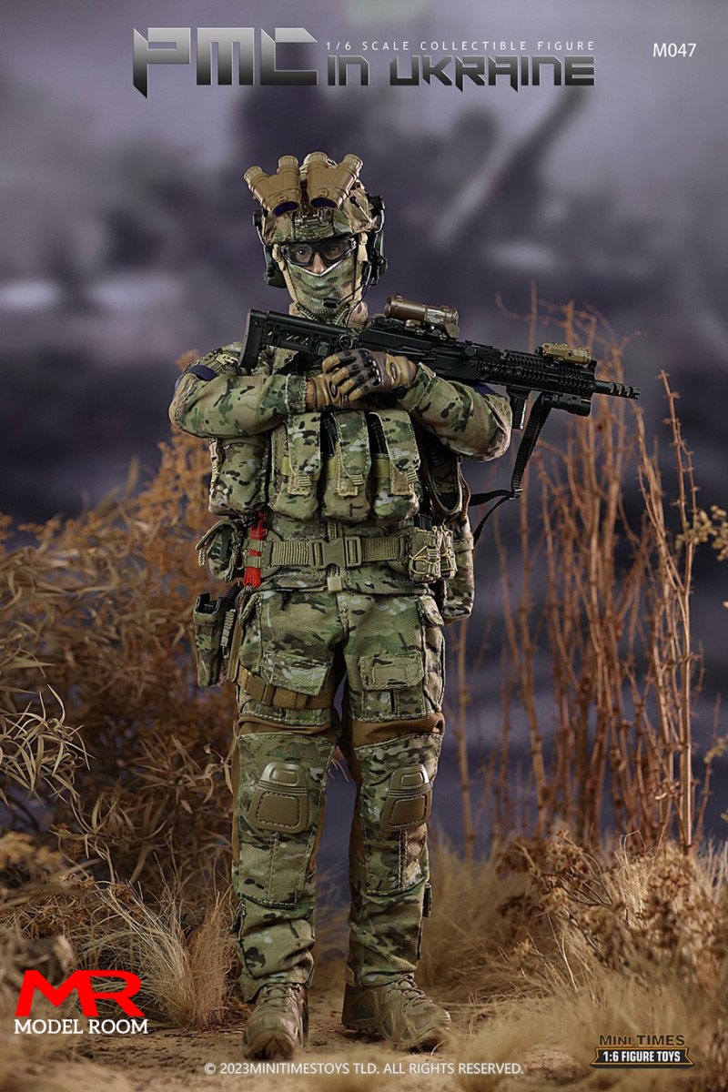 mini times toys M047 1/6 PMC i - Model Kit Ukraine ulasan dan harga