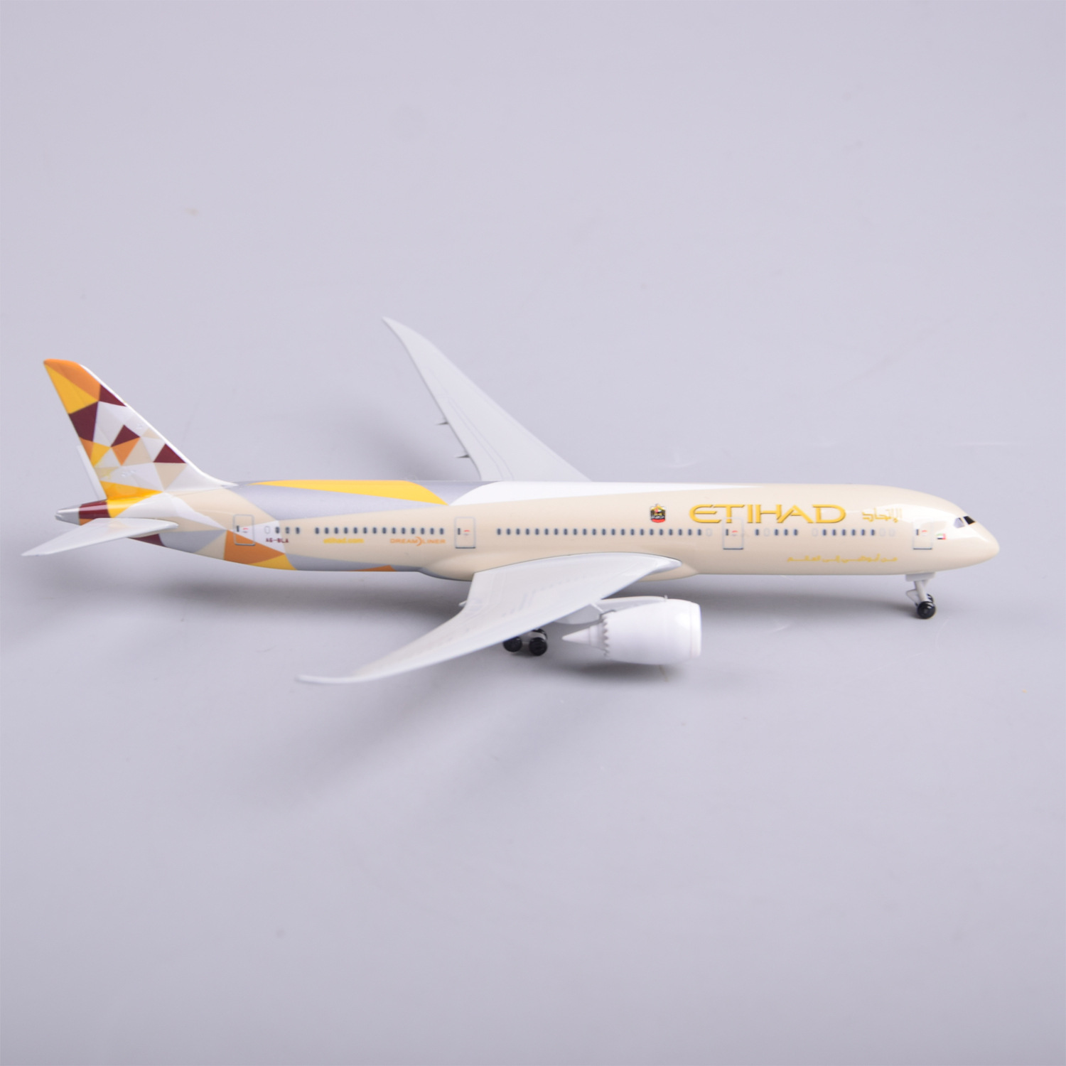 1/300 Scale 20cm Etihad B787 D - Model Kit Airplane ulasan dan harga