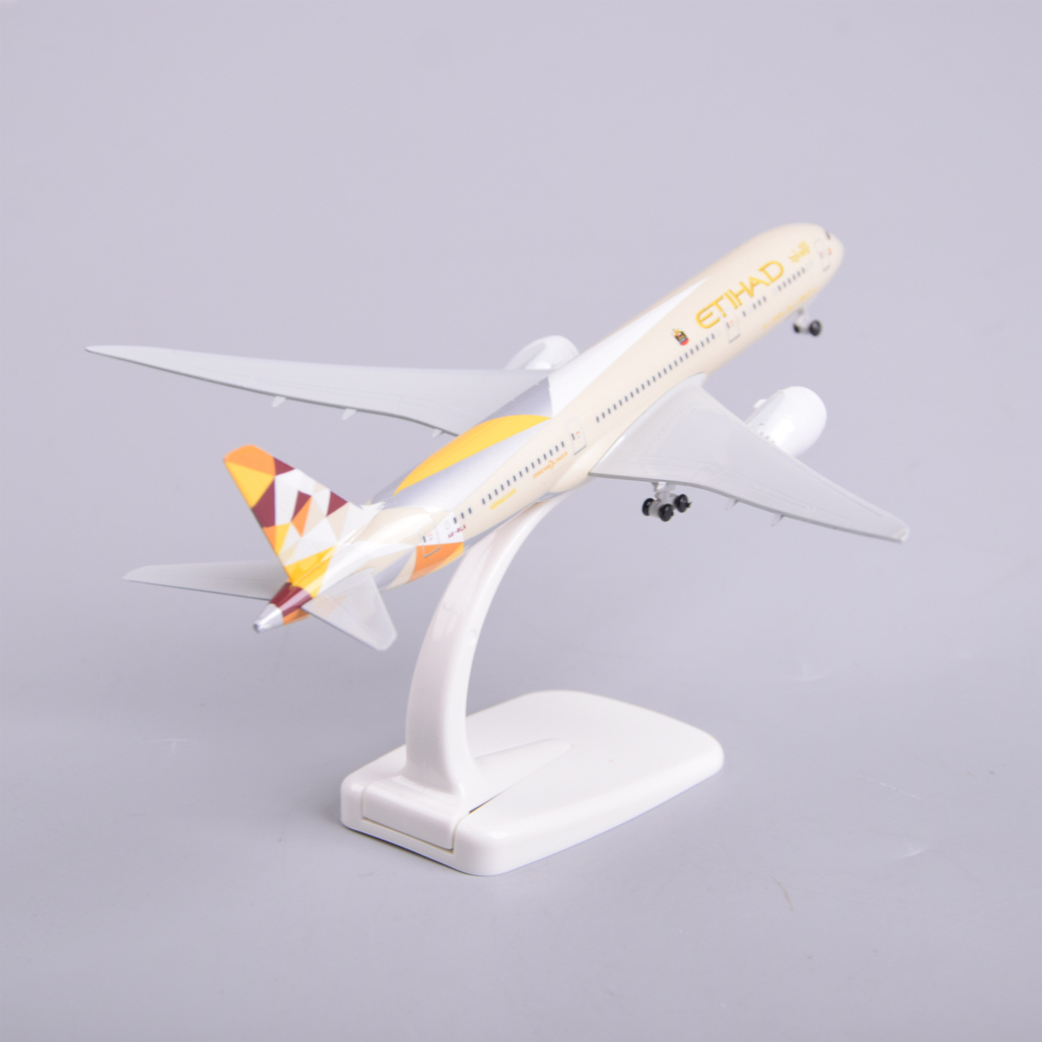 1/300 Scale 20cm Etihad B787 D - Model Kit Airplane ulasan dan harga
