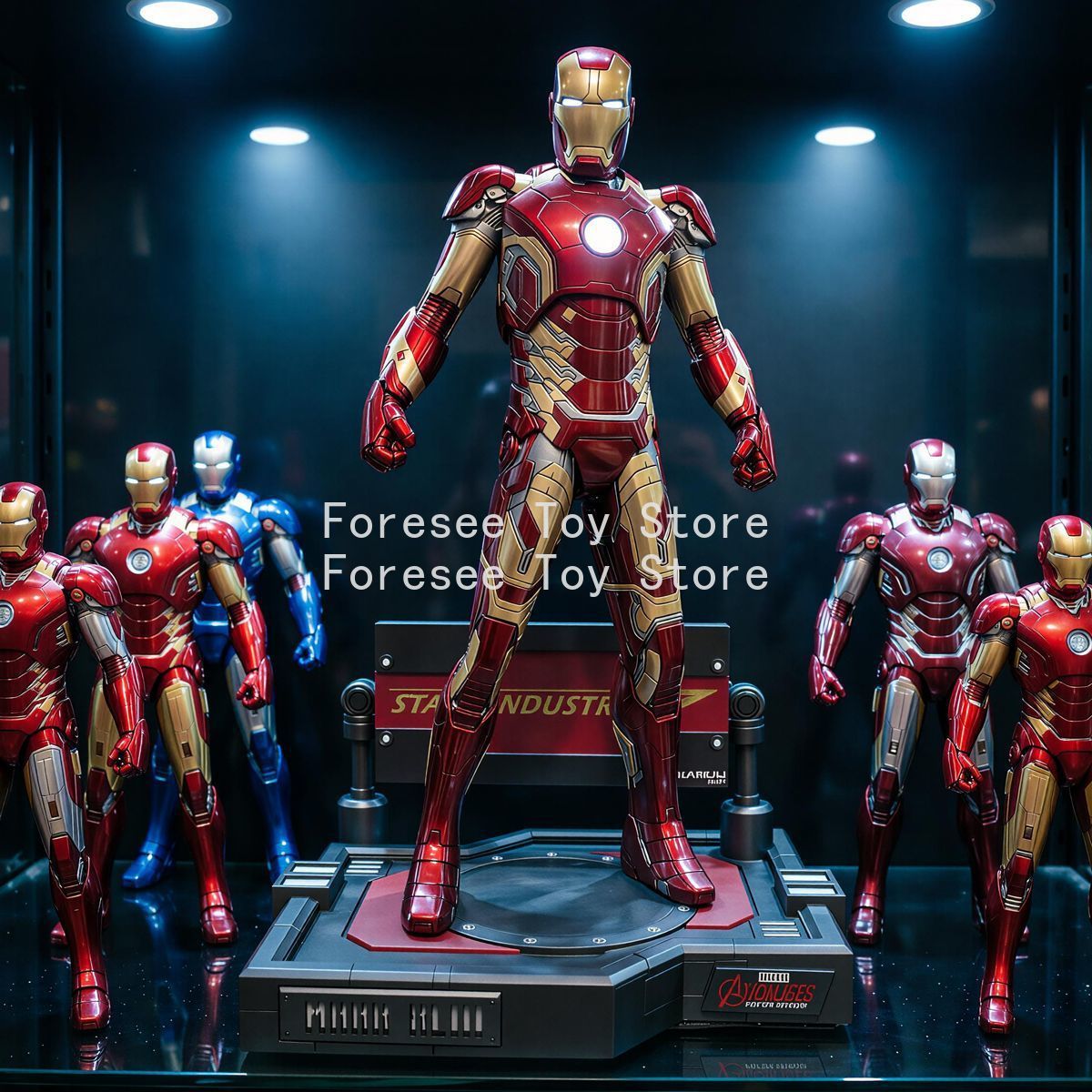 New 45cm Marvel Legends Iron M - Model Kit Iron Man Mark 50 ulasan dan harga