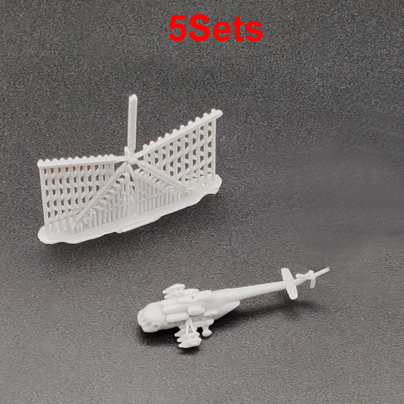 5Sets 1/2000 700 400 350 Scale - Model Kit Helicopter ulasan dan harga
