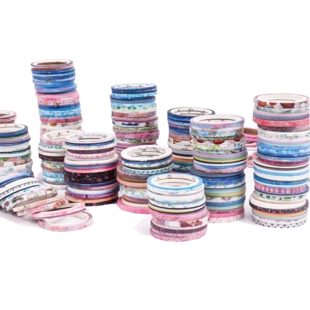 20/50 Rolls Washi Tape Set,Foi - Masking Tape Thin ulasan dan harga