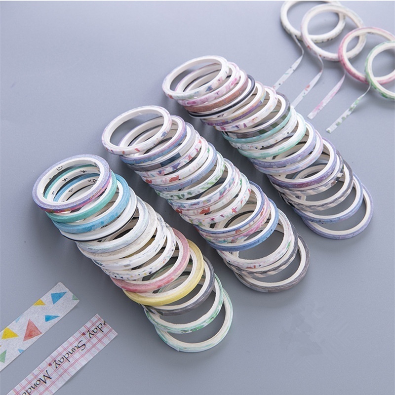 20/50 Rolls Washi Tape Set,Foi - Masking Tape Thin ulasan dan harga