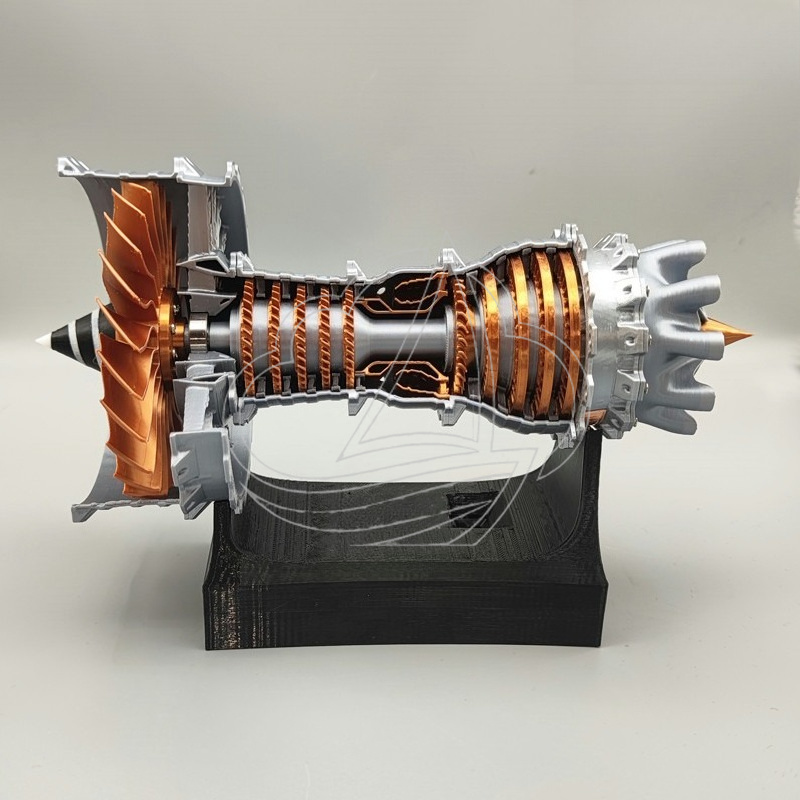 Mini Turbofan Engine Model Ope - Model Kit Jet Engine ulasan dan harga