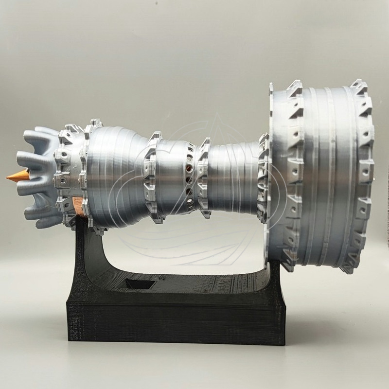 Mini Turbofan Engine Model Ope - Model Kit Jet Engine ulasan dan harga