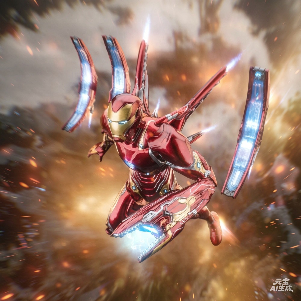 In Stock ZD Toys Iron Man MK50 - Model Kit Iron Man Mark 50 ulasan dan harga