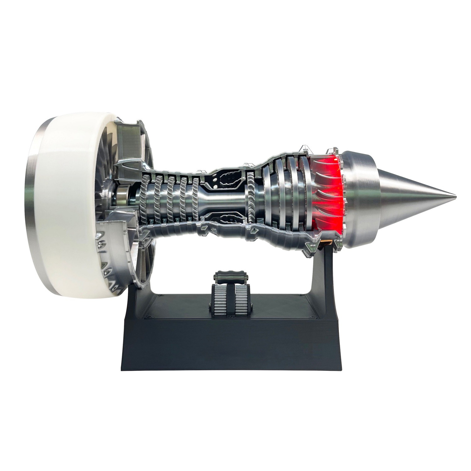 3D Printed Turbine Engine Mode - Model Kit Jet Engine ulasan dan harga