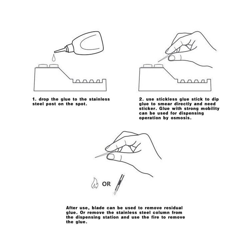 DSPIAE AT-GA Super Glue Applic - Model Kit Tool ulasan dan harga