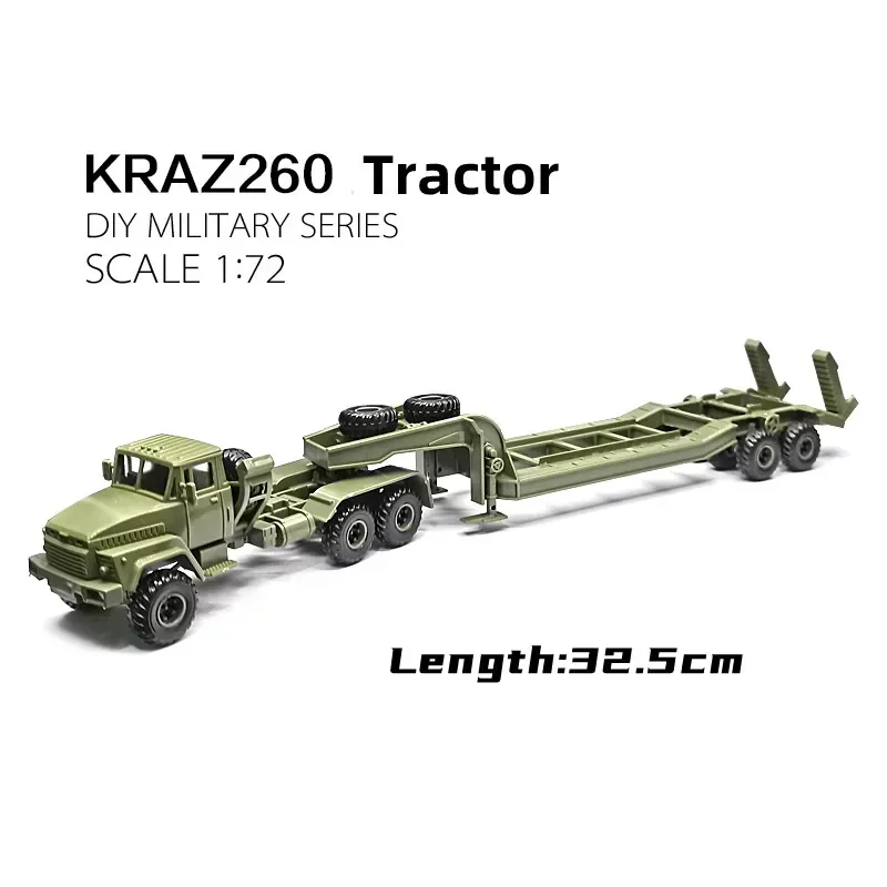 4D 1/72 Ukraine KrAZ-260B Trac - Model Kit Ukraine ulasan dan harga