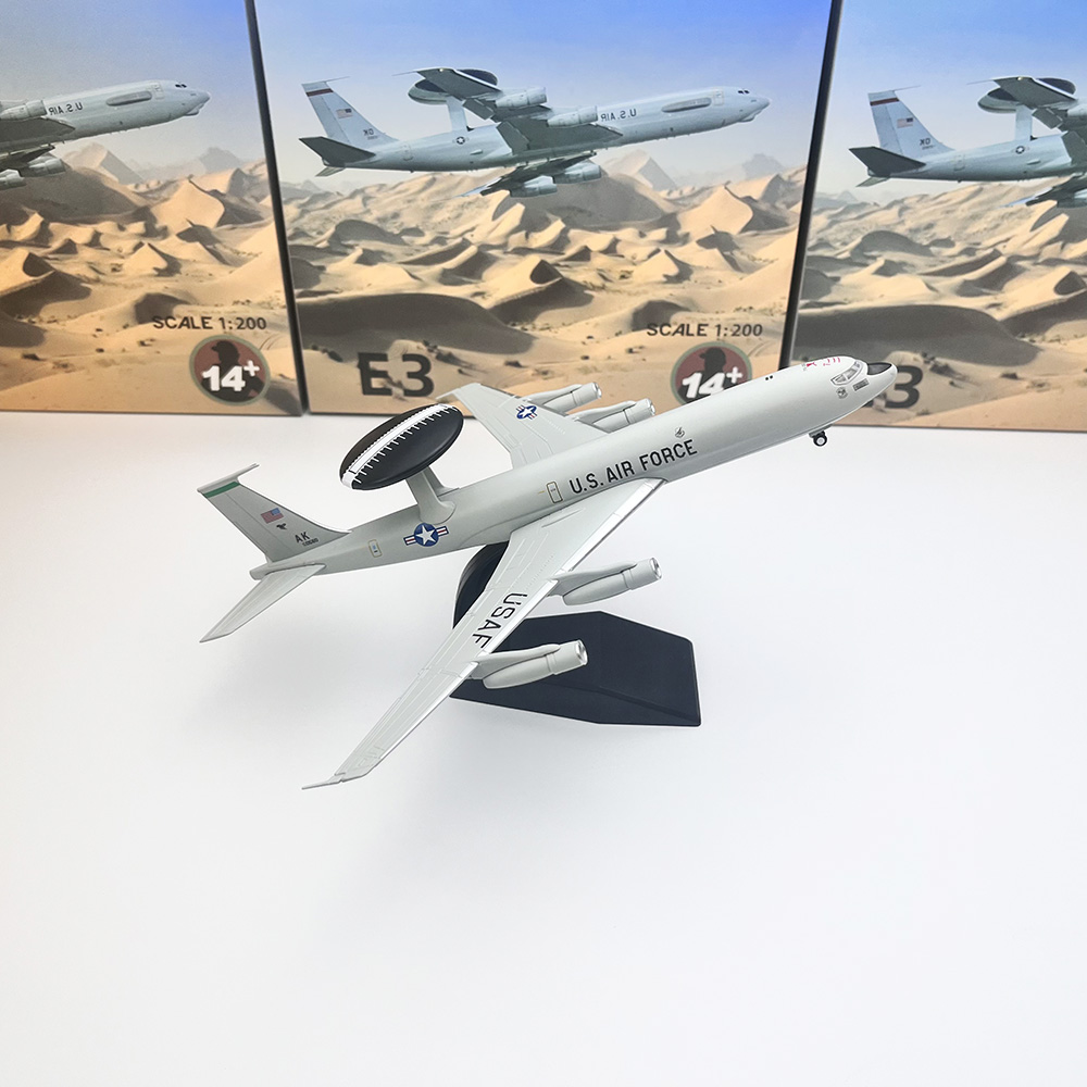1/200 Scale E3 Airplane Diecas - Model Kit Airplane ulasan dan harga