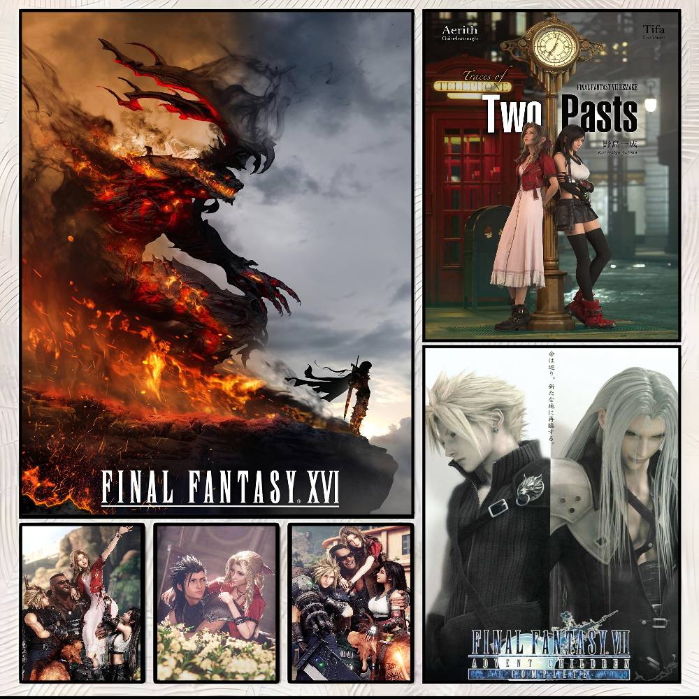 Anime Figure Sketch Videogames - Model Kit Final Fantasy ulasan dan harga