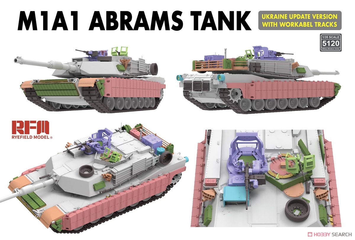 Rye Field 5120 1:35 Scale  M1A - Model Kit Ukraine ulasan dan harga