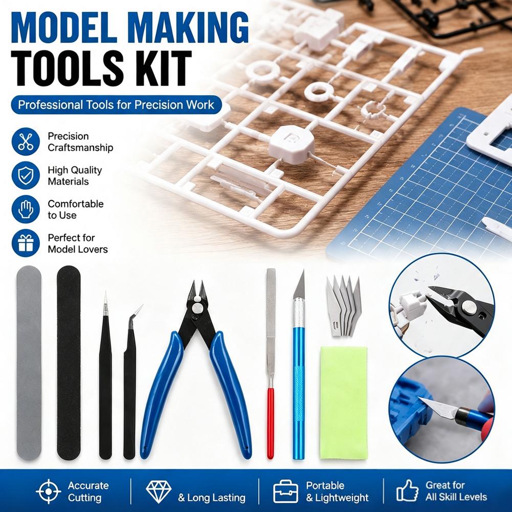 14-Piece Model Craft Tool Kit  - Model Kit Tool ulasan dan harga