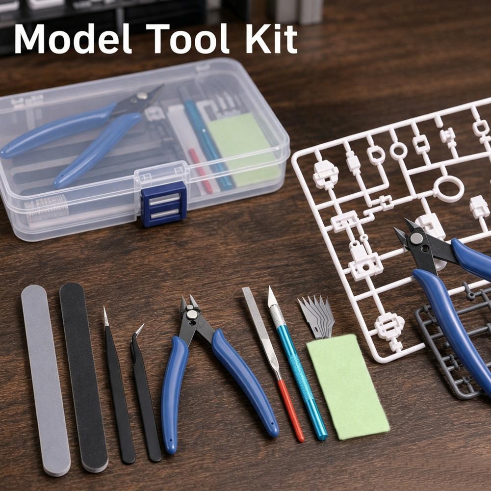 14-Piece Model Craft Tool Kit  - Model Kit Tool ulasan dan harga
