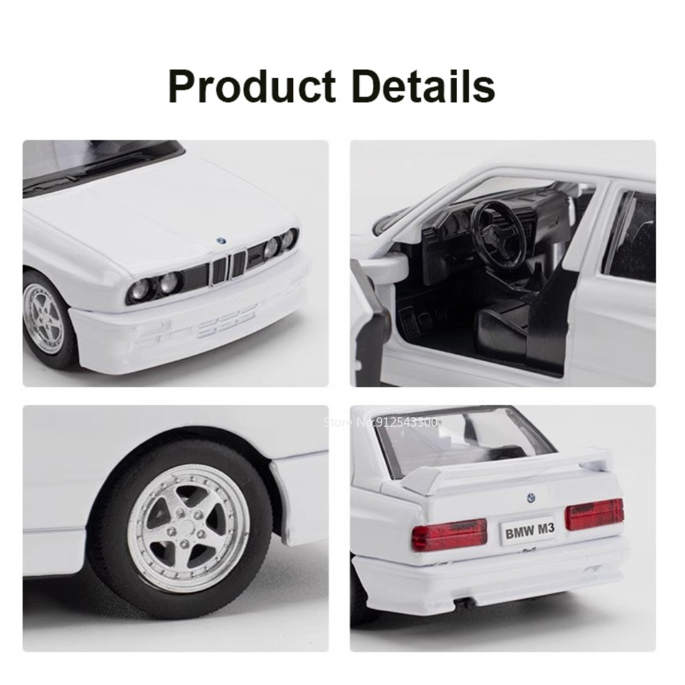 1/36 BMW M3 1987 Alloy Toys Ca - Model Kit Alfa Romeo ulasan dan harga