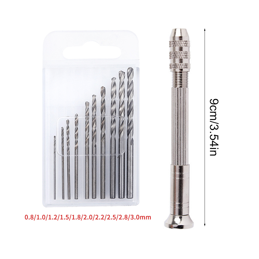 Pin Vise Hand Drill Set with 1 - Pin Vice Micro ulasan dan harga