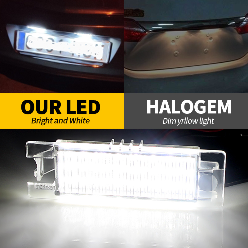 2Pcs Canbus LED License Plate  - Model Kit Alfa Romeo ulasan dan harga