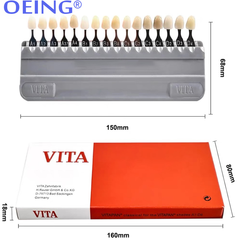 29/16 Colors Teeth Shade Guide - Model Kit Tool ulasan dan harga