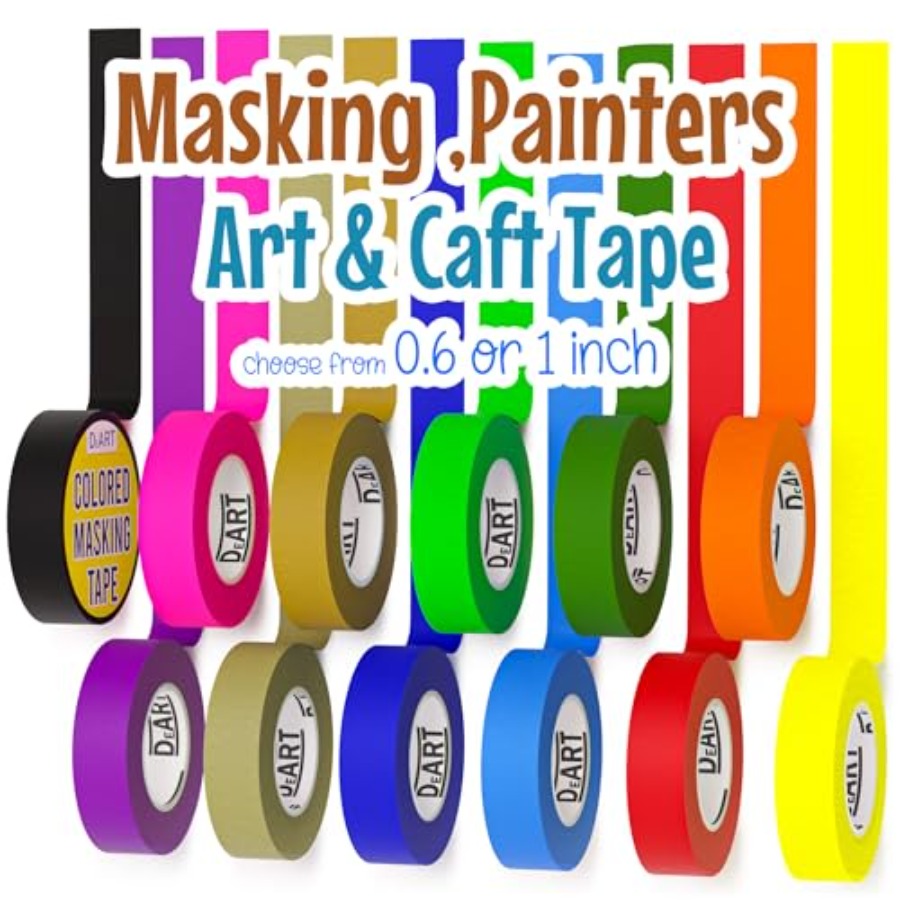 Colored Masking Tape Painters  - Masking Tape Thin ulasan dan harga