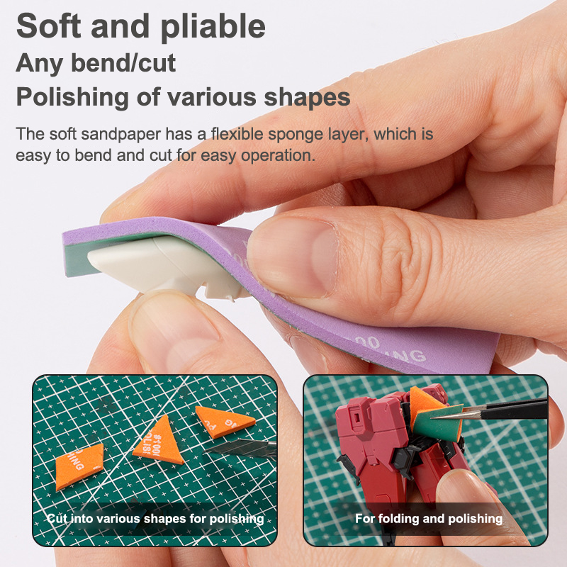 9Pcs/set 400~1200 Semi-rigid S - Model Kit Tool ulasan dan harga